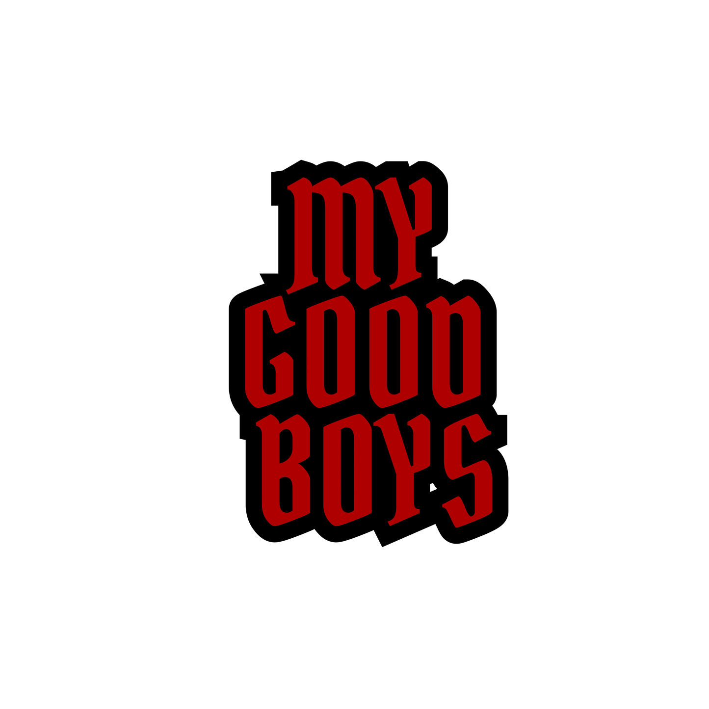 GOOD BOYS - STICKER
