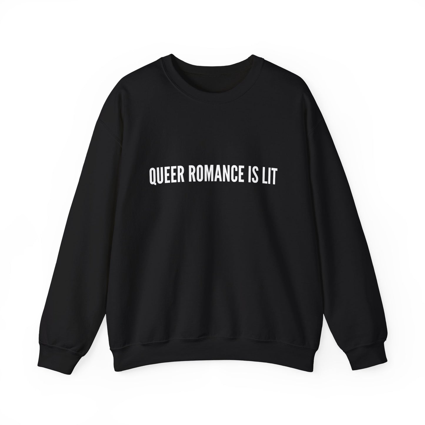 QUEER ROMANCE IS LIT - SWEATSHIRT