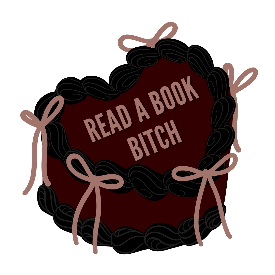 'READ A BOOK B*TCH' STICKER