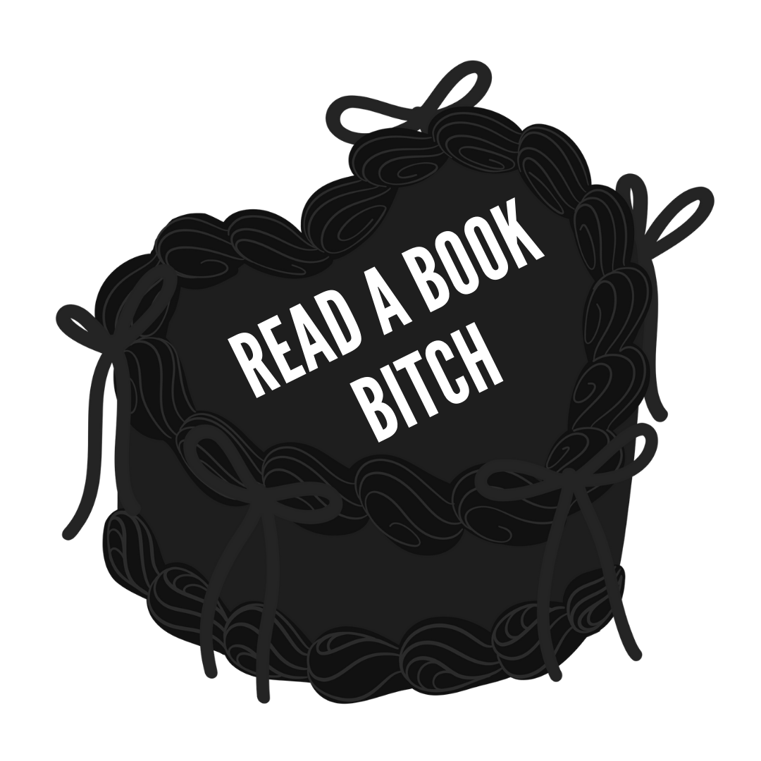 'READ A BOOK B*TCH' STICKER