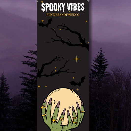 SPOOKY VIBES - BOOKMARK