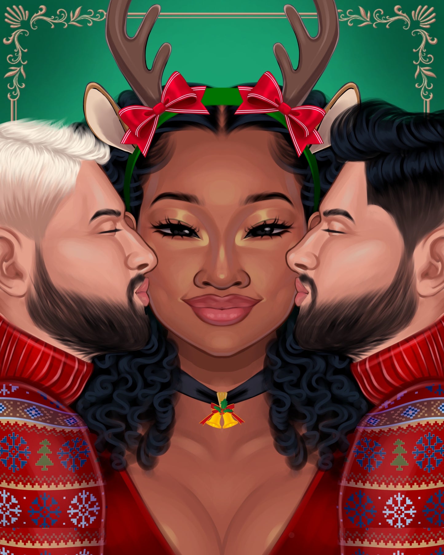 HAPPY HOLIDAYS - STICKER