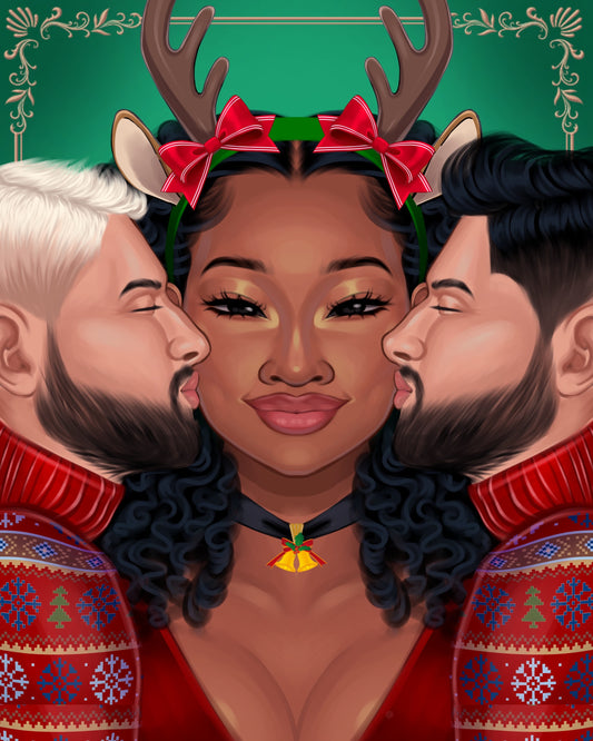 HAPPY HOLIDAYS - STICKER
