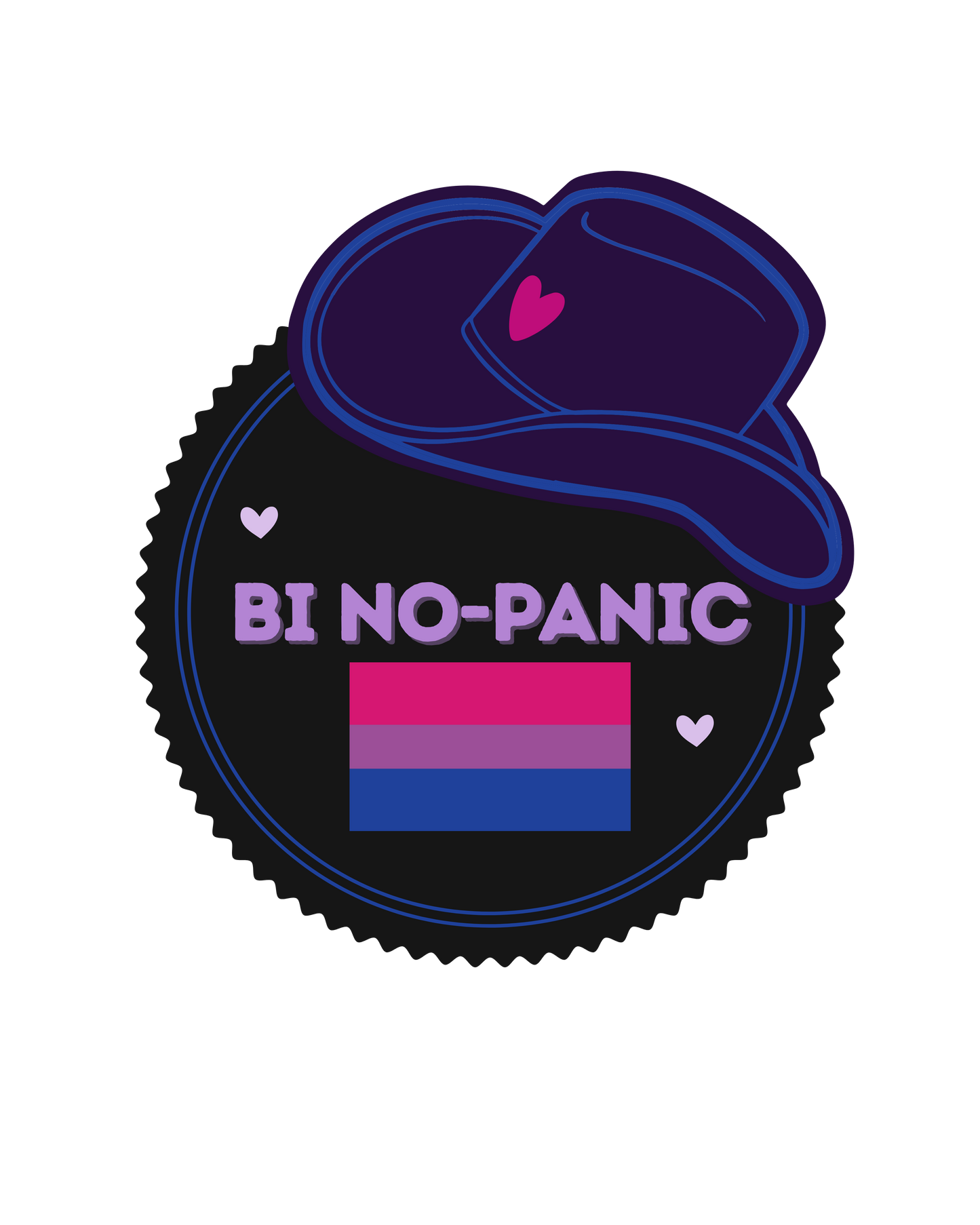 BI NO PANIC - STICKER