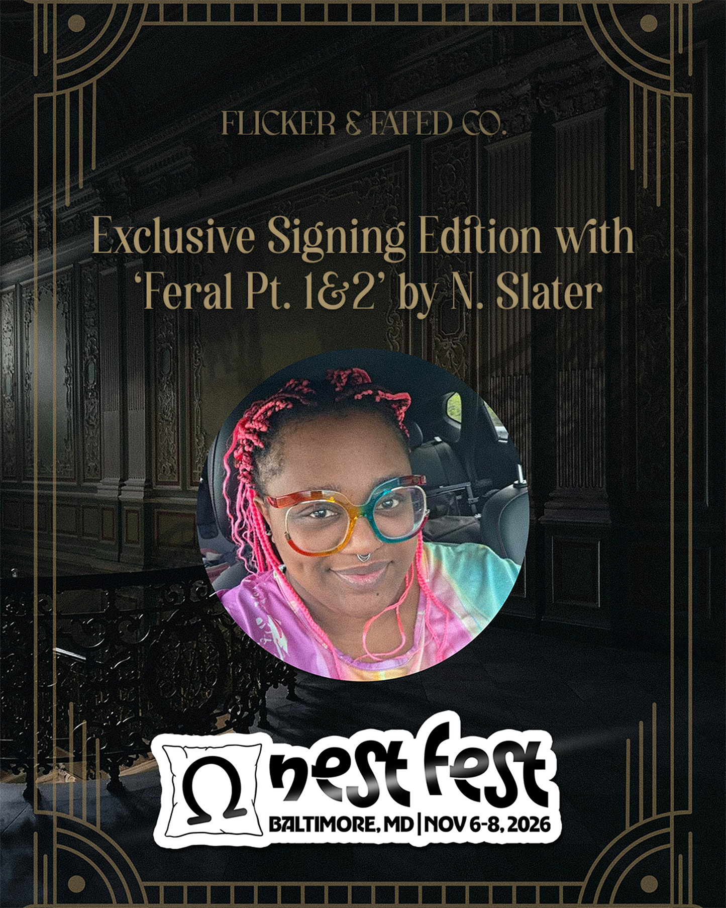 Feral Pt. 1 & 2 by N. Slater (SHIPPING ONLY)